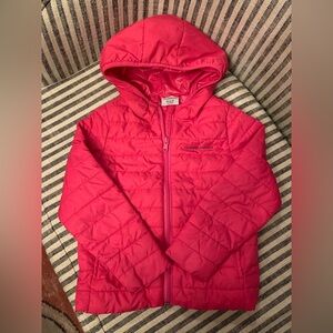 Vineyard Vines Bright Pink Puffer Jacket